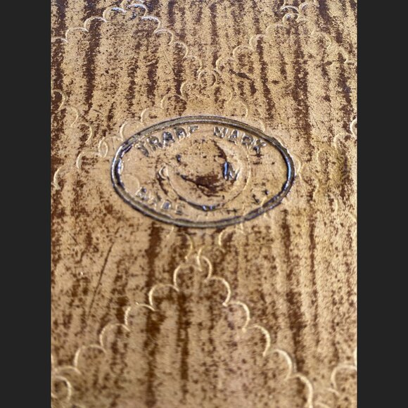 Vintage Florentine Tray - Green & Gilt Gold - 15" x 23" - Made in Italy Stamp - Picture 5 of 8